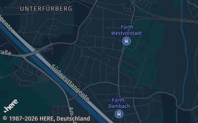Heizung Map of Fürth