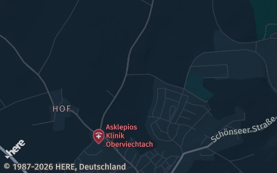 Heizung Map of Oberviechtach