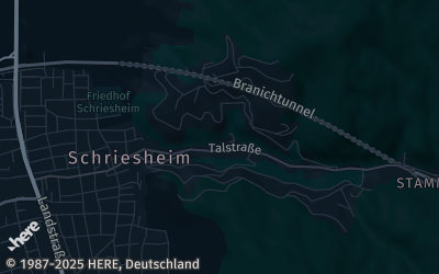 Heizung Map of Schriesheim