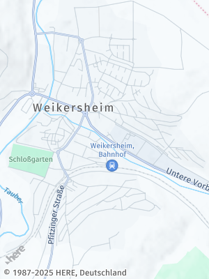 Here Map of Weikersheim