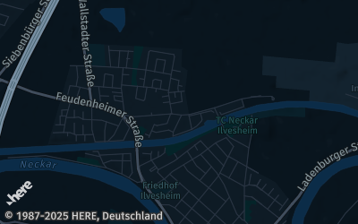 Heizung Map of Ilvesheim