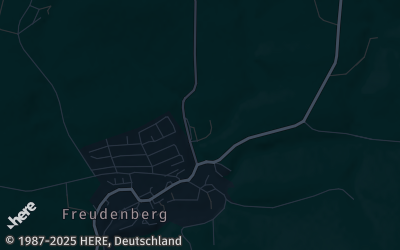 Heizung Map of Freudenberg