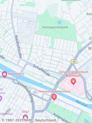 Here Map of Mannheim