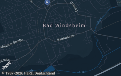 Heizung Map of Bad Windsheim