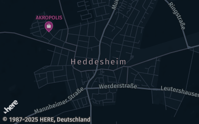 Heizung Map of Heddesheim