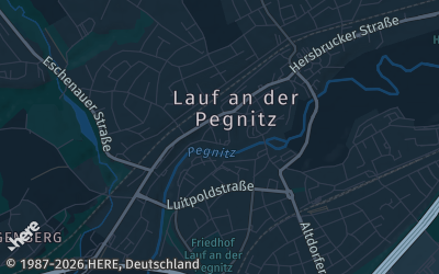 Heizung Map of Lauf an der Pegnitz
