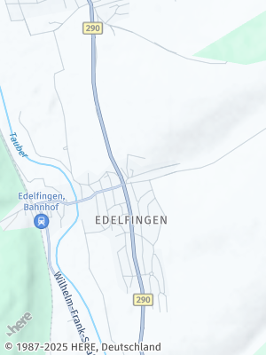 Here Map of Edelfingen