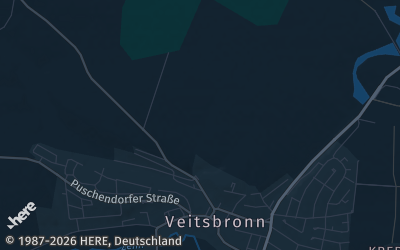 Heizung Map of Veitsbronn