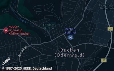 Heizung Map of Buchen