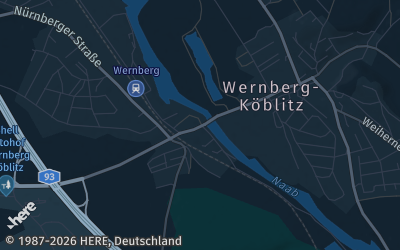 Heizung Map of Wernberg-Köblitz