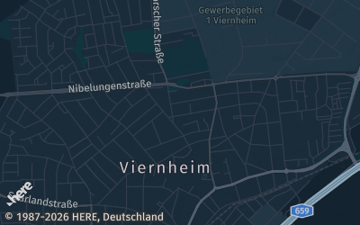 Heizung Map of Viernheim