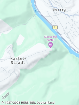 Here Map of Kastel-Staadt