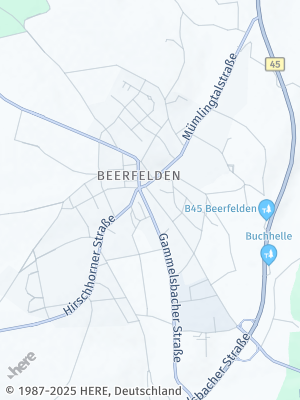 Here Map of Beerfelden
