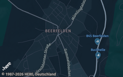 Heizung Map of Beerfelden