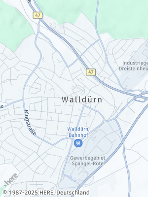 Here Map of Walldürn / Storchhof
