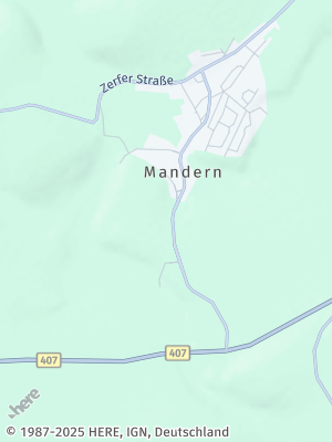 Here Map of Mandern bei Hermeskeil