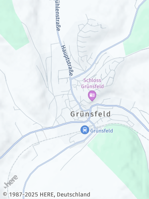 Here Map of Grünsfeld