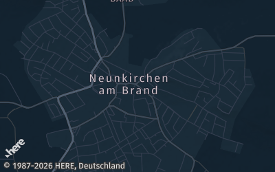 Heizung Map of Neunkirchen am Brand