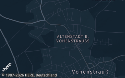 Heizung Map of Vohenstrauß