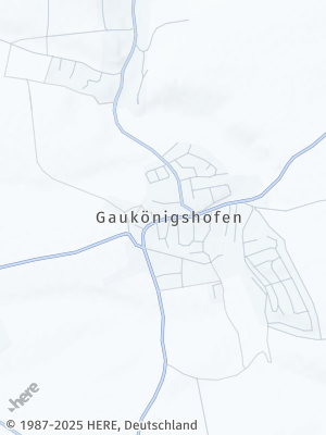 Here Map of Gaukönigshofen