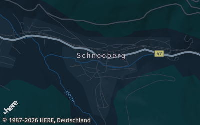 Heizung Map of Schneeberg