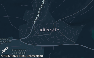 Heizung Map of Külsheim