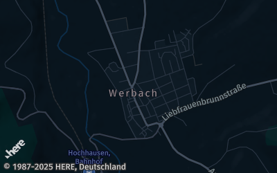 Heizung Map of Werbach