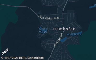 Heizung Map of Hemhofen