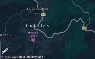 Heizung Map of Lindenfels