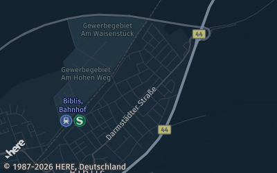 Heizung Map of Biblis