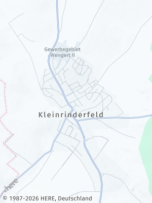 Here Map of Kleinrinderfeld