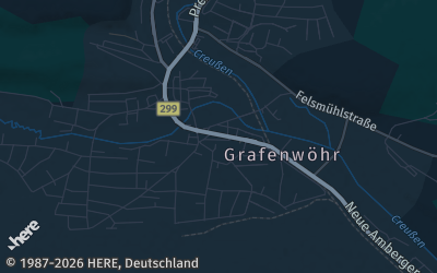 Heizung Map of Grafenwöhr