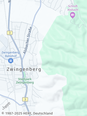 Here Map of Zwingenberg