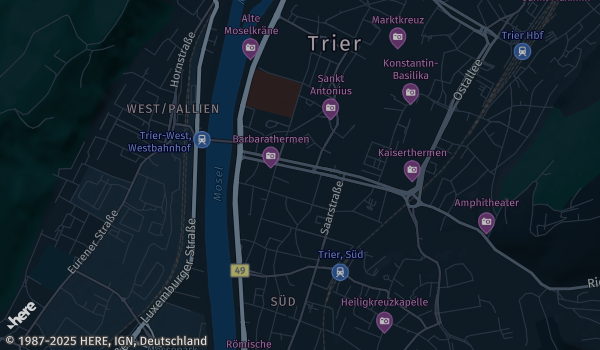 static map