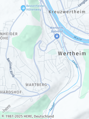Here Map of Wertheim