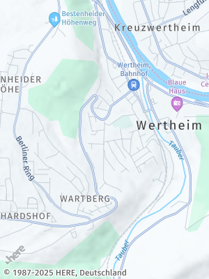 Here Map of Wertheim am Main