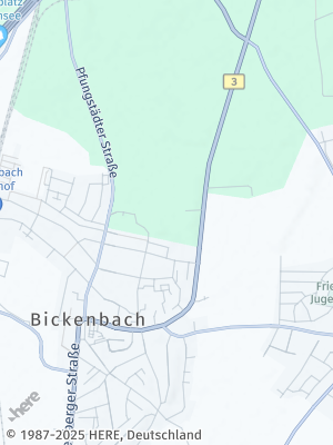 Here Map of Bickenbach