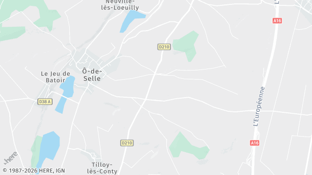 Carte de la zone d'intervention à Ô-de-Selle