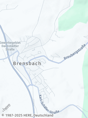 Here Map of Brensbach
