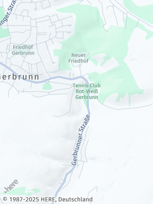 Here Map of Gerbrunn