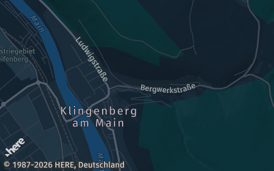 Heizung Map of Klingenberg am Main