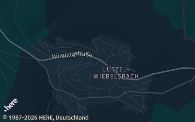 Heizung Map of Lützelbach