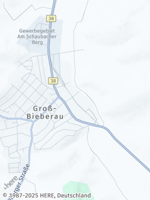 Here Map of Groß-Bieberau