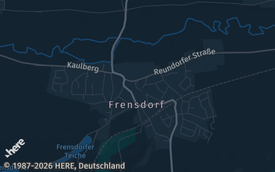 Heizung Map of Frensdorf