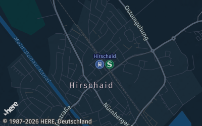 Heizung Map of Hirschaid
