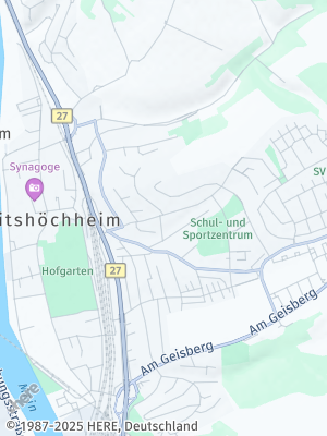 Here Map of Veitshöchheim