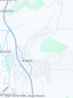 Here Map of Kastl bei Kemnath