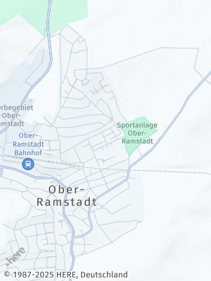 Here Map of Ober-Ramstadt