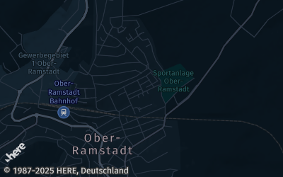 Heizung Map of Ober-Ramstadt