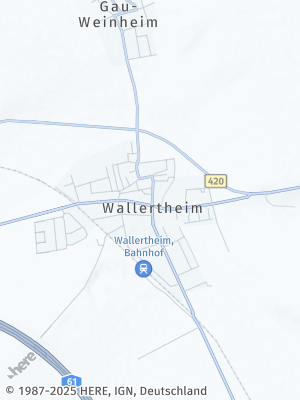 Here Map of Wallertheim
